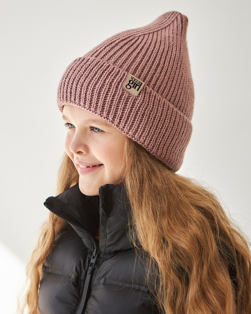 Зимова шапка для дівчинки арт. 3343-4