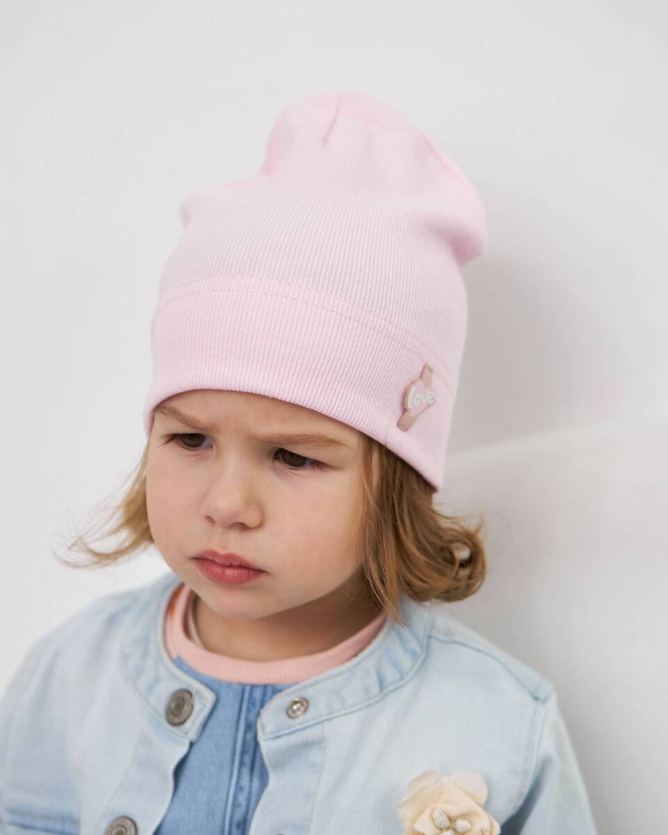 Шапка двошарова для дівчаток арт. 3477-1