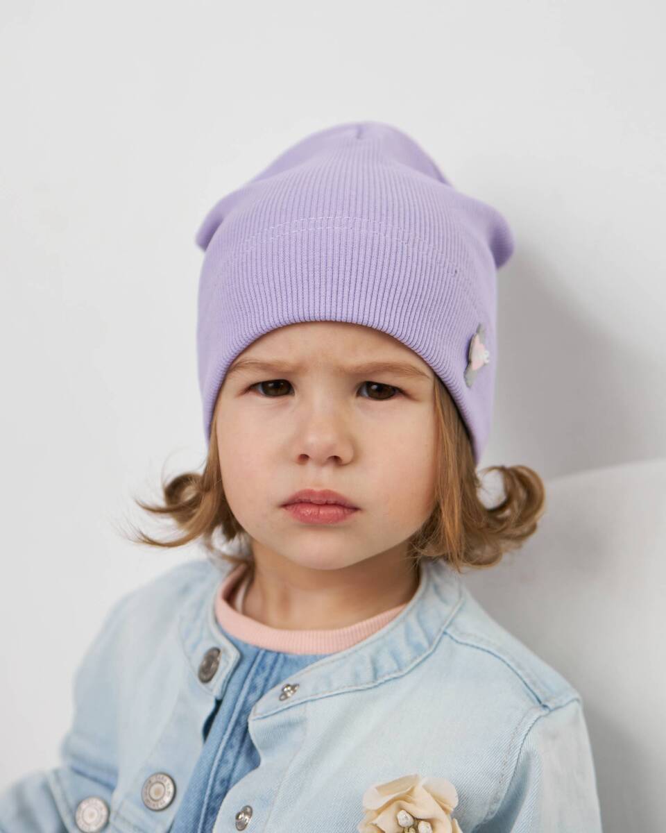 Шапка двошарова для дівчаток арт. 3477-2