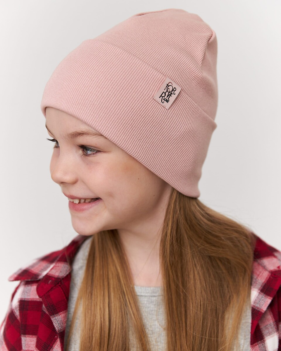 Шапка для дівчинки на весну-осінь оптом - Артикул 3667-2