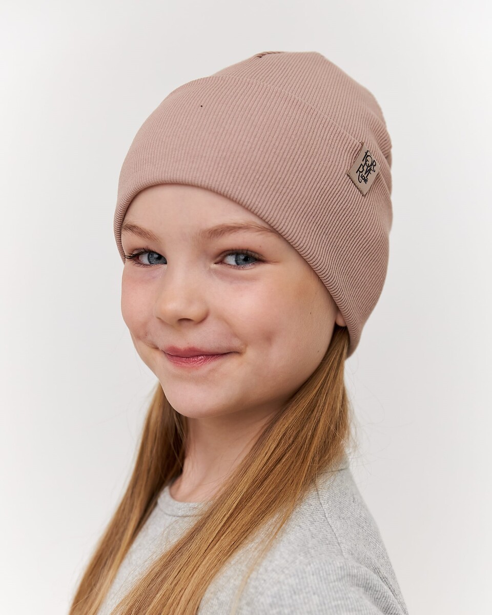 Шапка для дівчинки на весну-осінь оптом - Артикул 3667-3