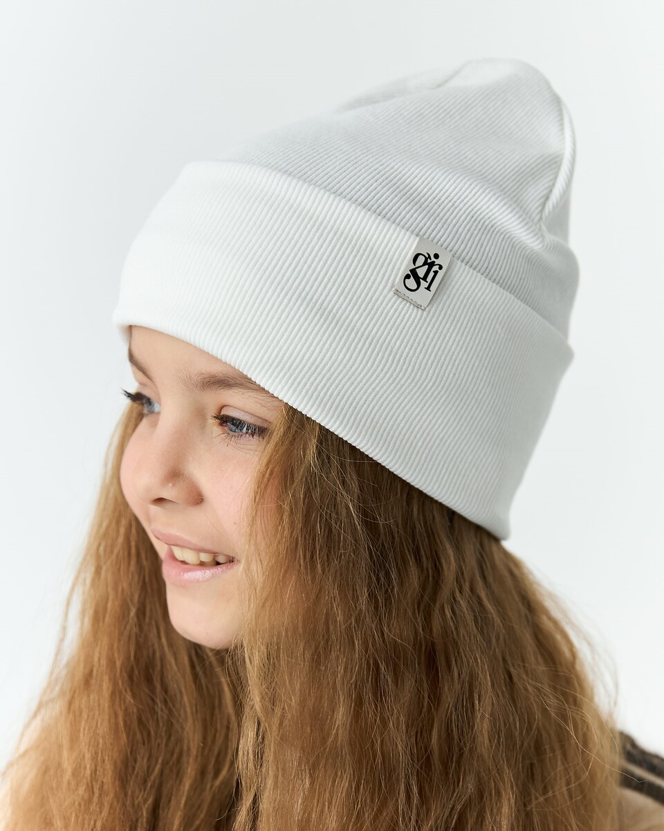 Шапка для дівчинки на весну-осінь оптом - Артикул 3669-2