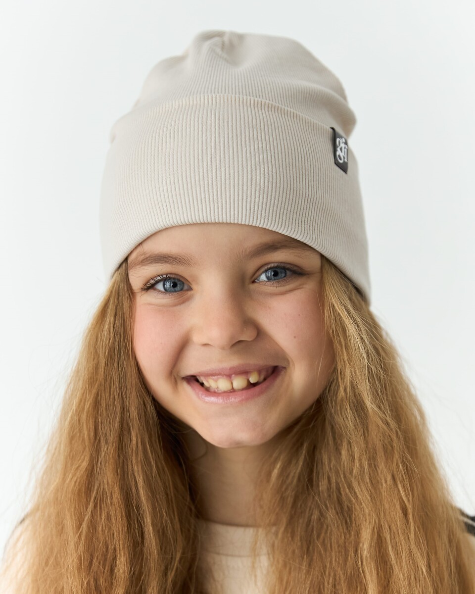 Шапка для дівчинки на весну-осінь оптом - Артикул 3669-3