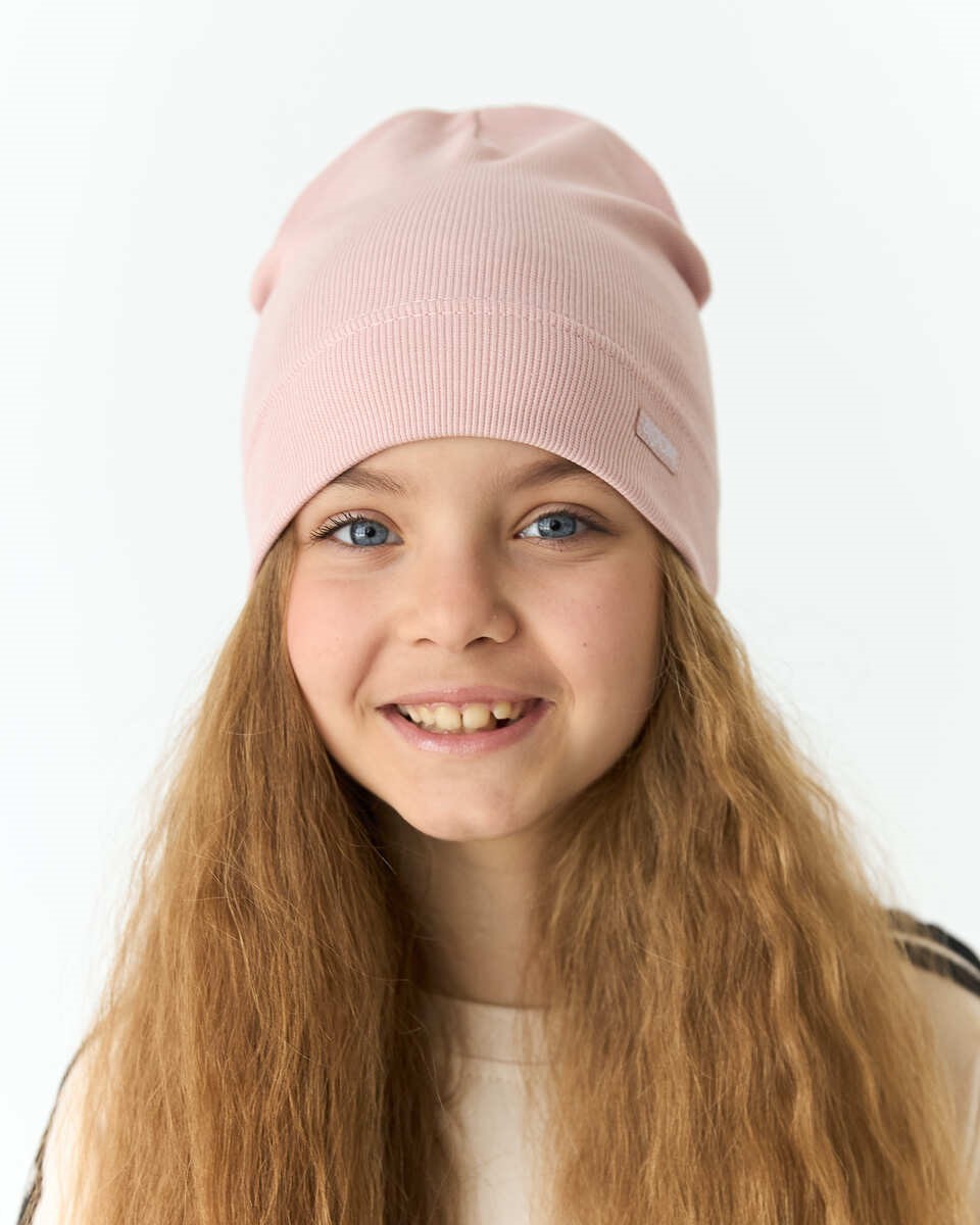 Шапка для дівчинки на весну-осінь оптом - Артикул 3674-3