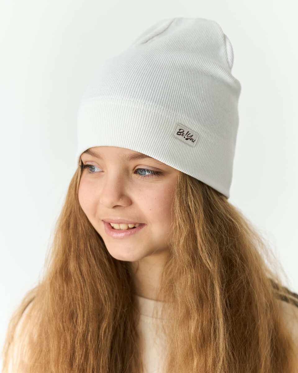 Шапка для дівчинки на весну-осінь оптом - Артикул 3675-3