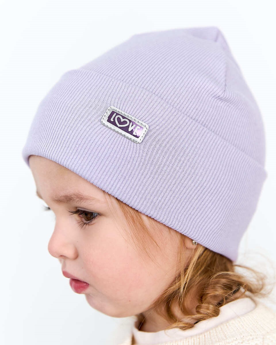 Шапка для дівчинки на весну-осінь оптом - Артикул 3677-3