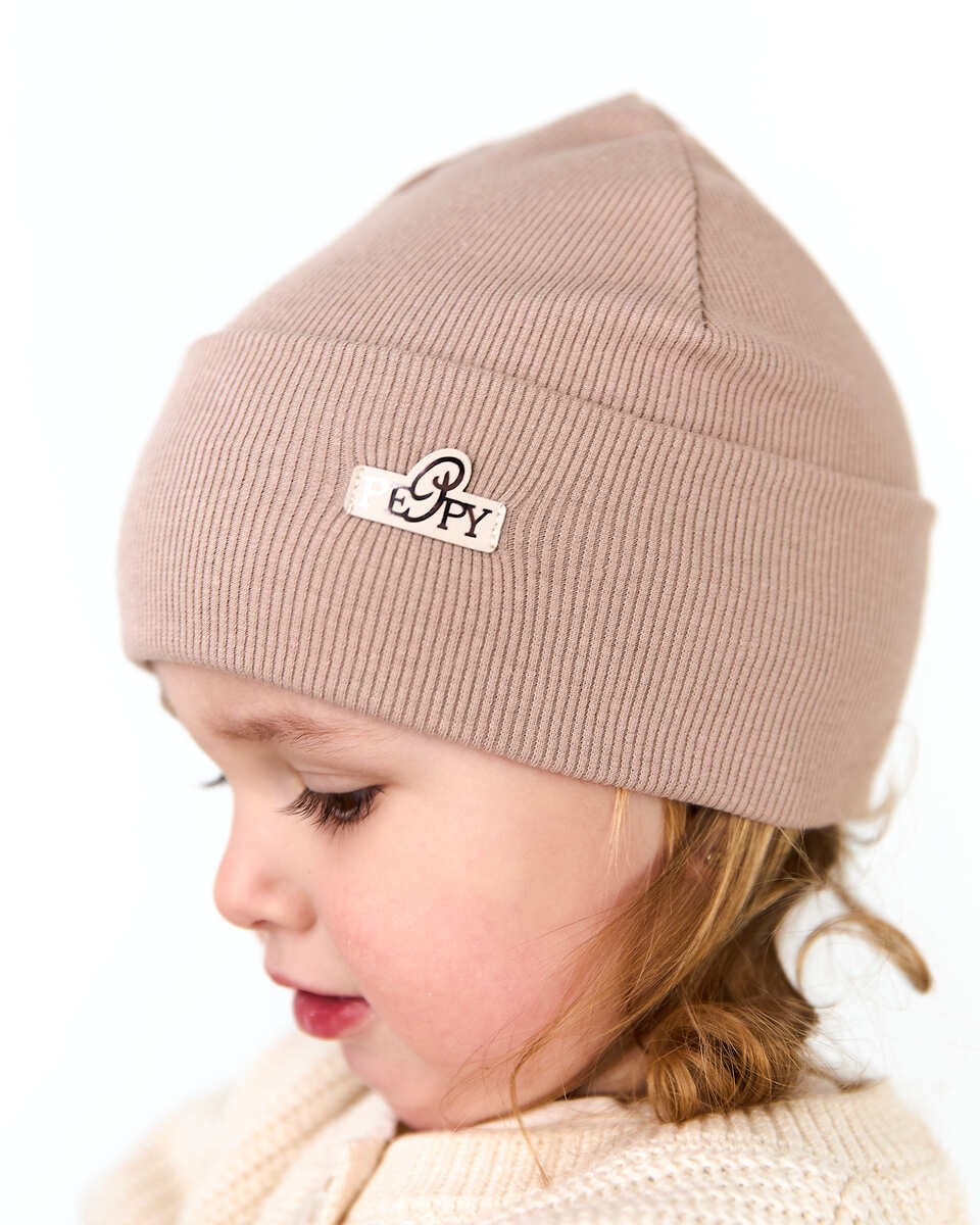 Шапка для дівчинки на весну-осінь оптом - Артикул 3678-2