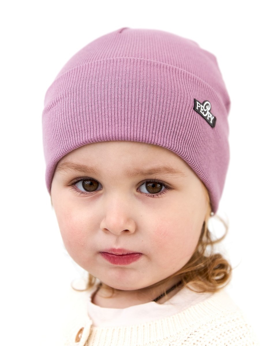 Шапка для дівчинки на весну-осінь оптом - Артикул 3678-3
