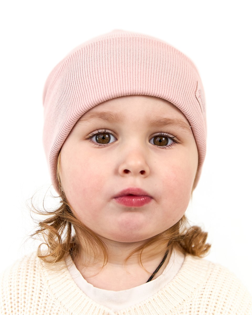 Шапка для дівчинки на весну-осінь оптом - Артикул 3699-3
