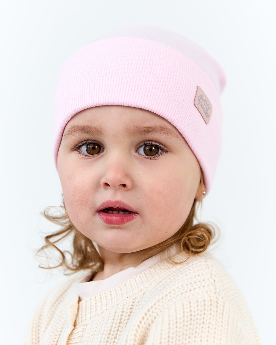 Шапка для дівчинки на весну-осінь оптом - Артикул 3699-4
