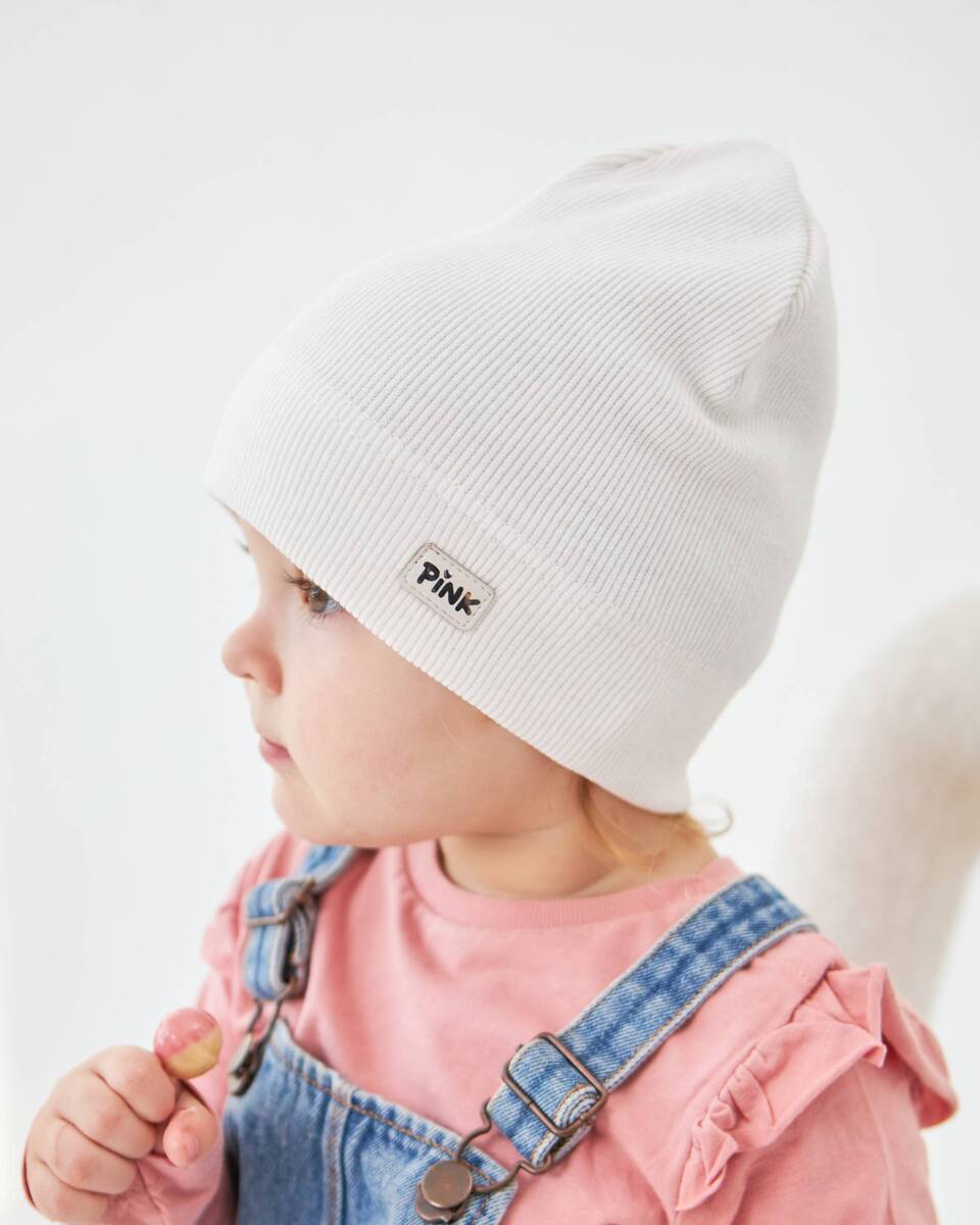 Шапка одношарова для дівчаток арт. 3452-2