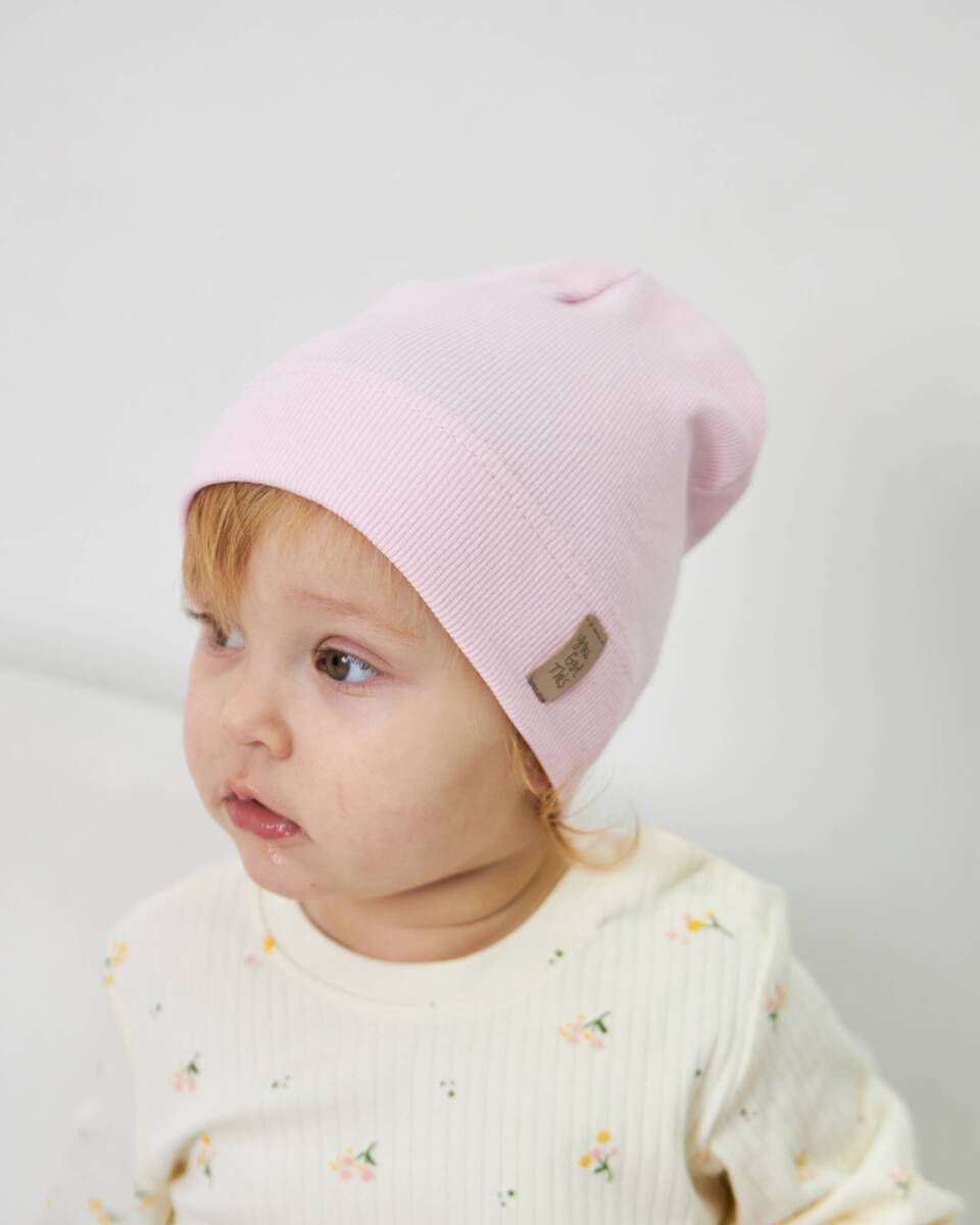 Шапка одношарова для дівчаток арт. 3474-2