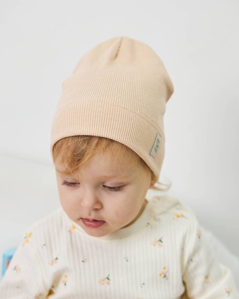 Шапка одношарова для дівчаток арт. 3474-4
