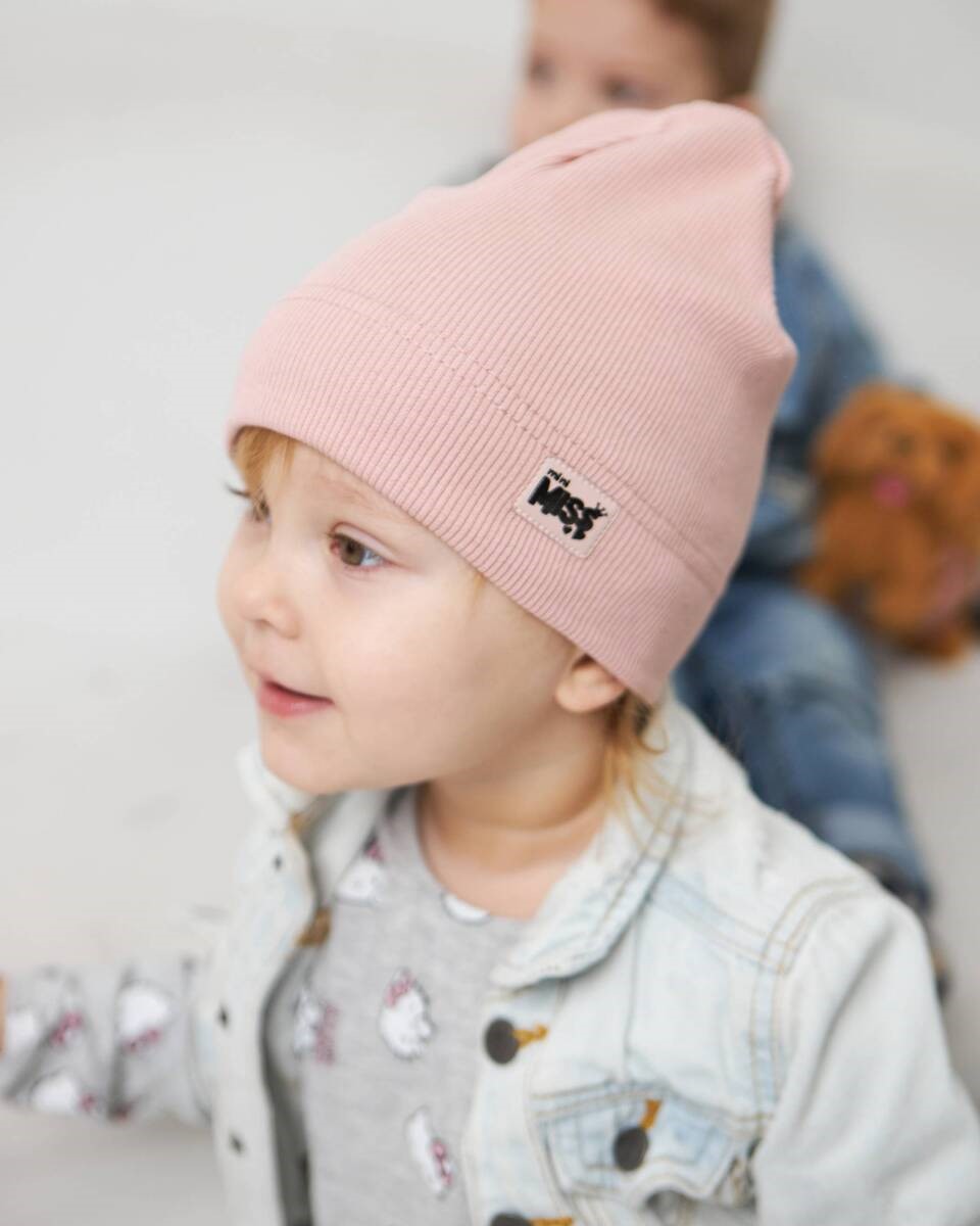 Шапка одношарова для дівчаток арт. 3478-3