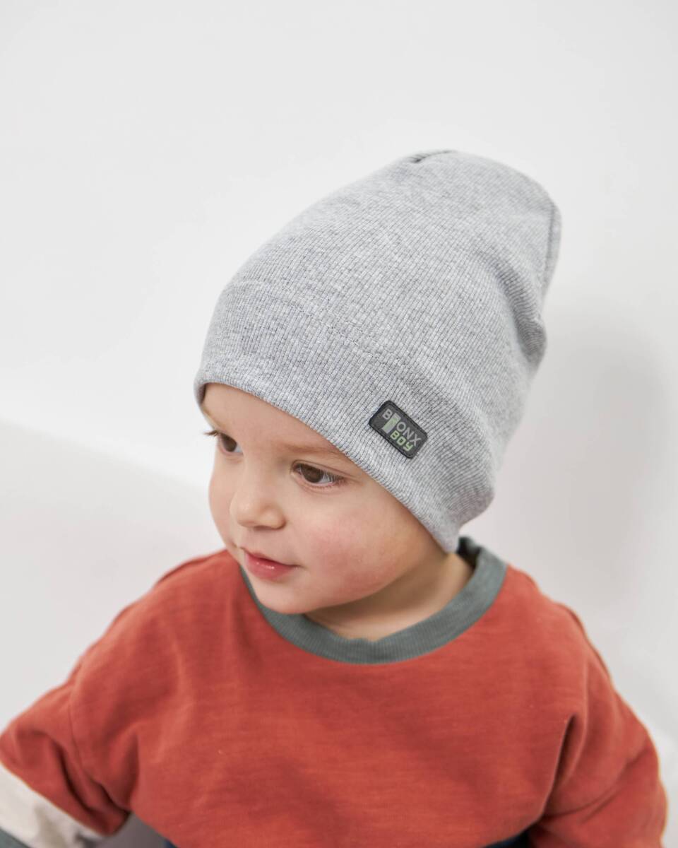 Шапка одношарова для хлопчиків арт. 3455-3