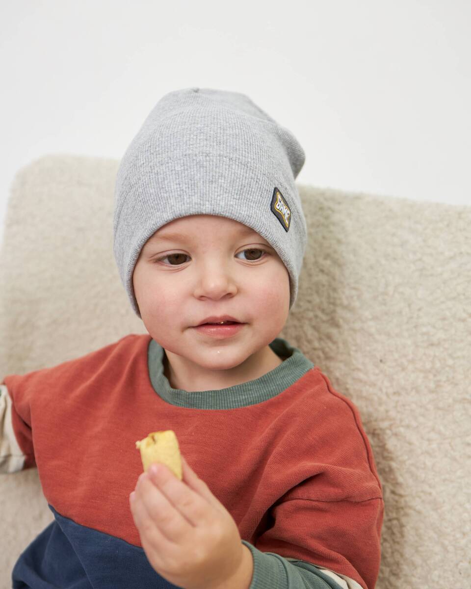 Шапка одношарова для хлопчиків арт. 3456-3