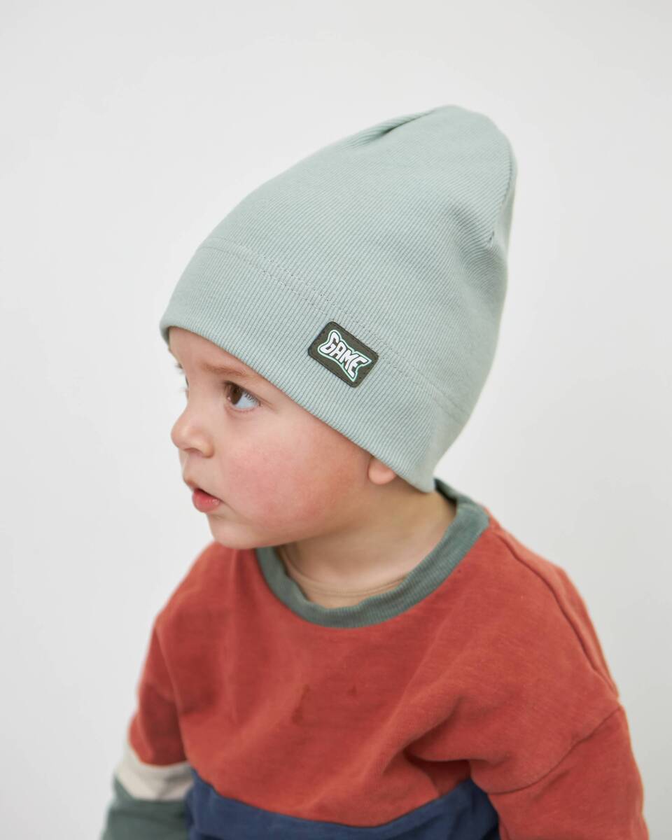 Шапка одношарова для хлопчиків арт. 3456-4