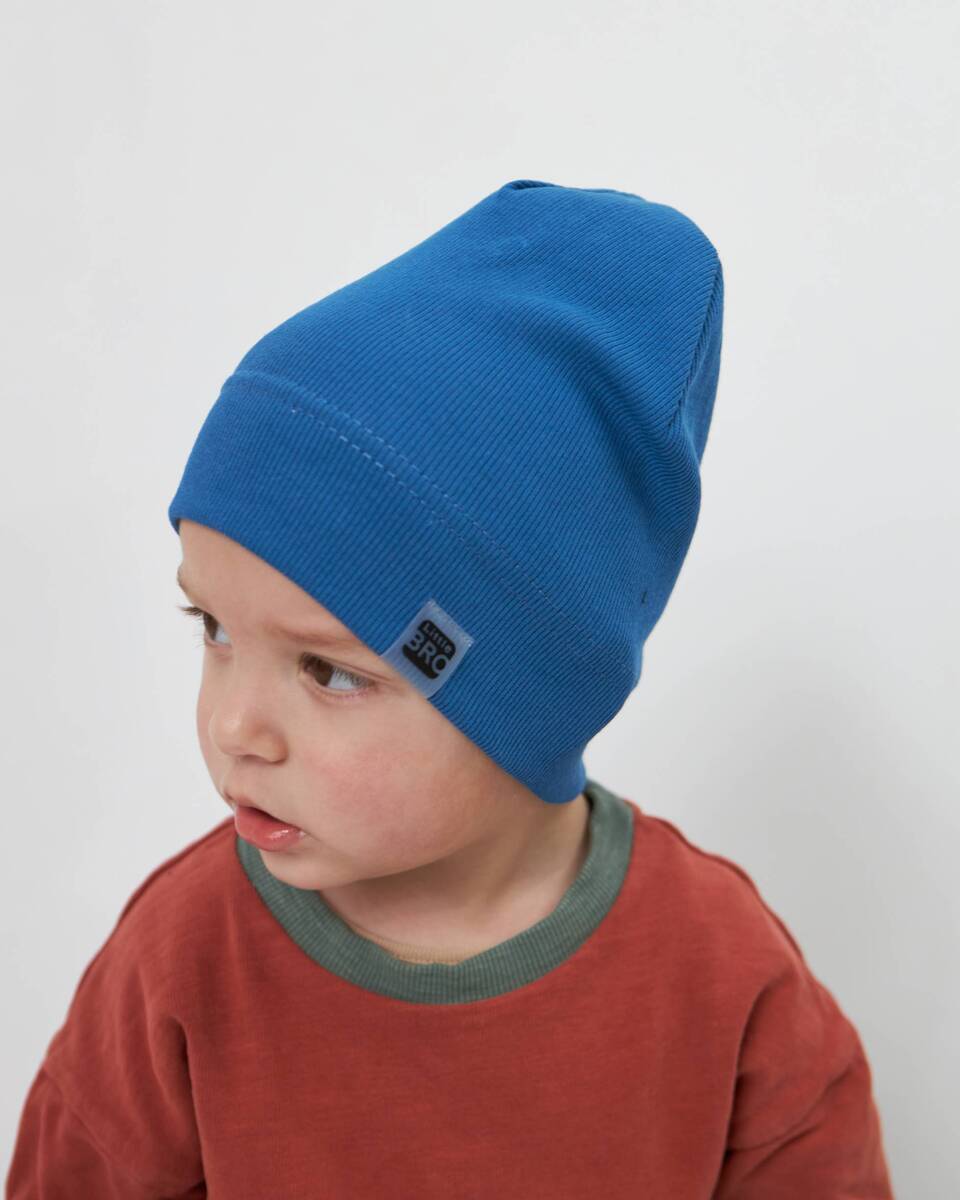 Шапка одношарова для хлопчиків арт. 3457-2