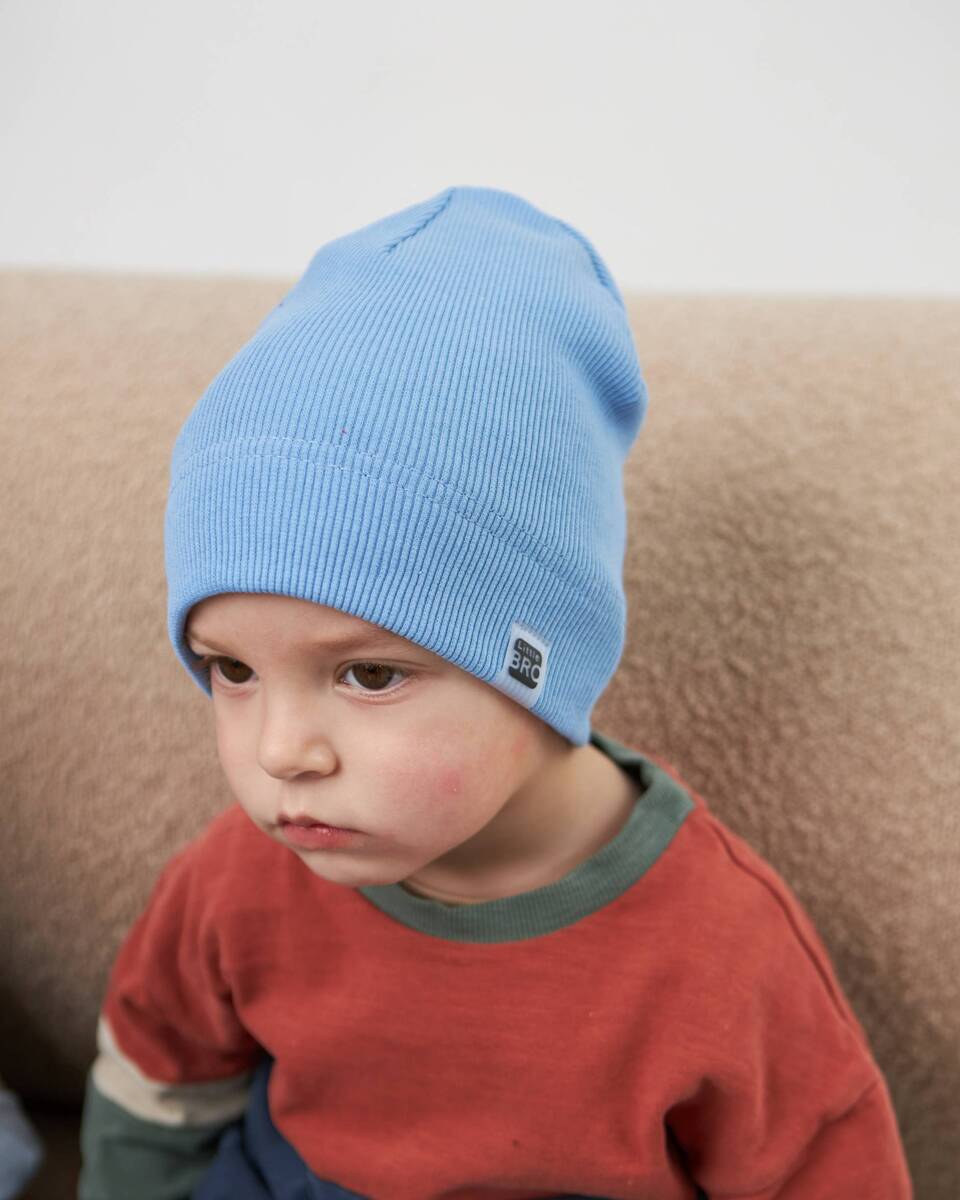Шапка одношарова для хлопчиків арт. 3457-3