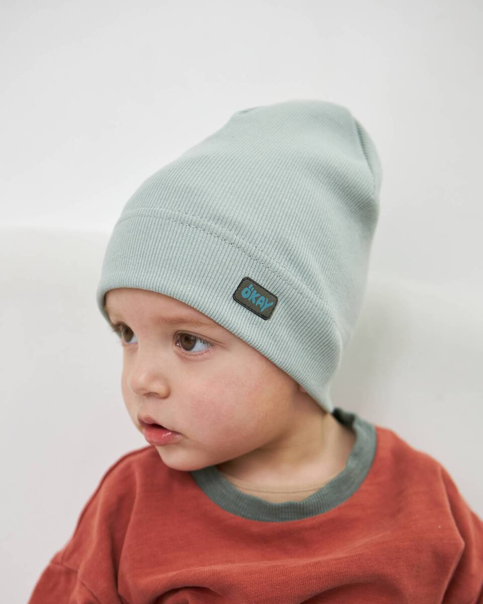 Шапка одношарова для хлопчиків арт. 3459-3