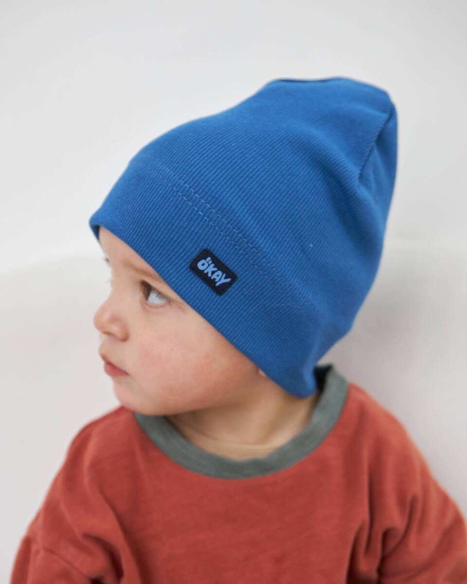 Шапка одношарова для хлопчиків арт. 3459-4