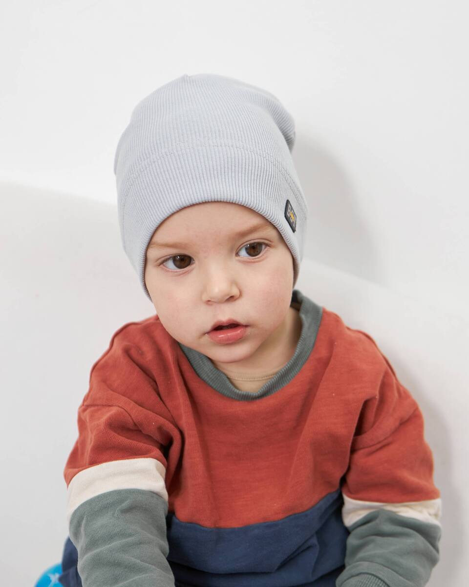 Шапка одношарова для хлопчиків арт. 3466-4