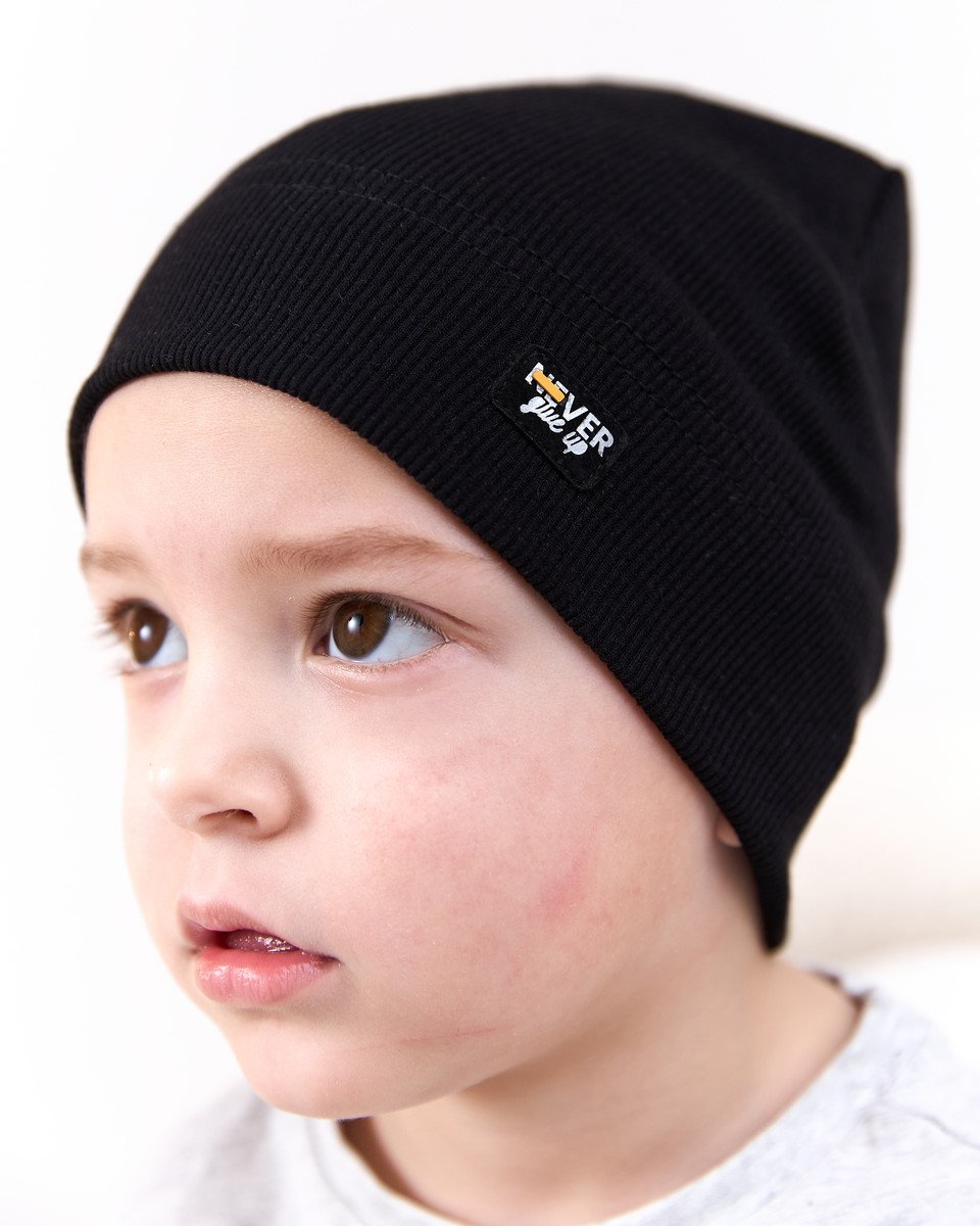 Шапка одношарова для хлопчиків арт. 3680-2