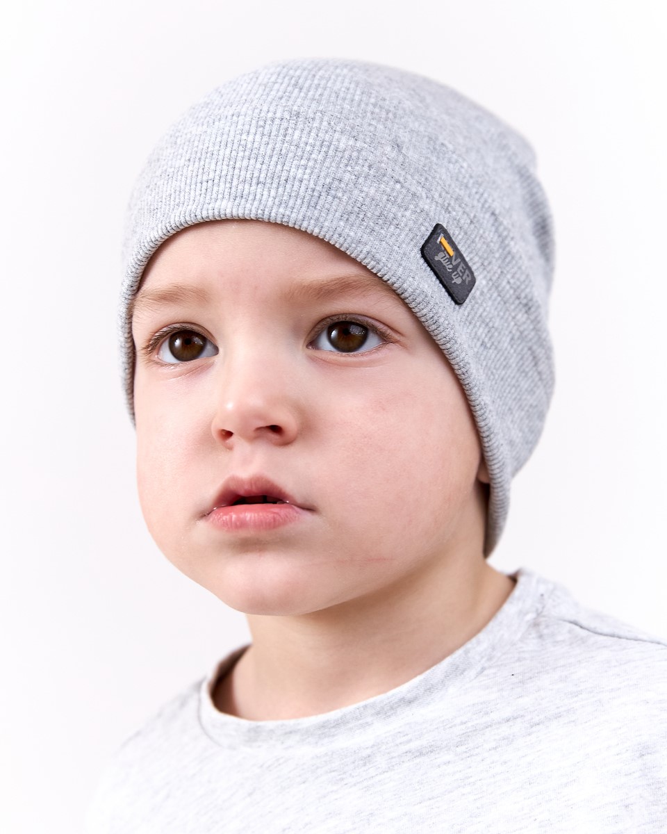Шапка одношарова для хлопчиків арт. 3680-5