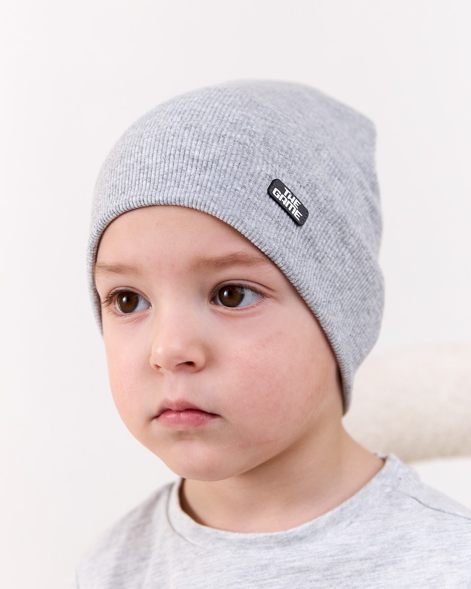 Шапка одношарова для хлопчиків арт. 3681-3