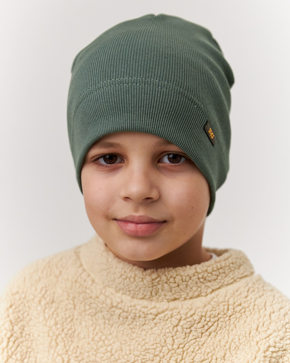 Шапка одношарова для хлопчиків арт. 3686-2