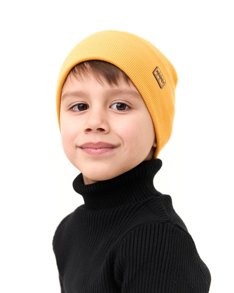 Шапка одношарова для хлопчиків арт. 3691-5