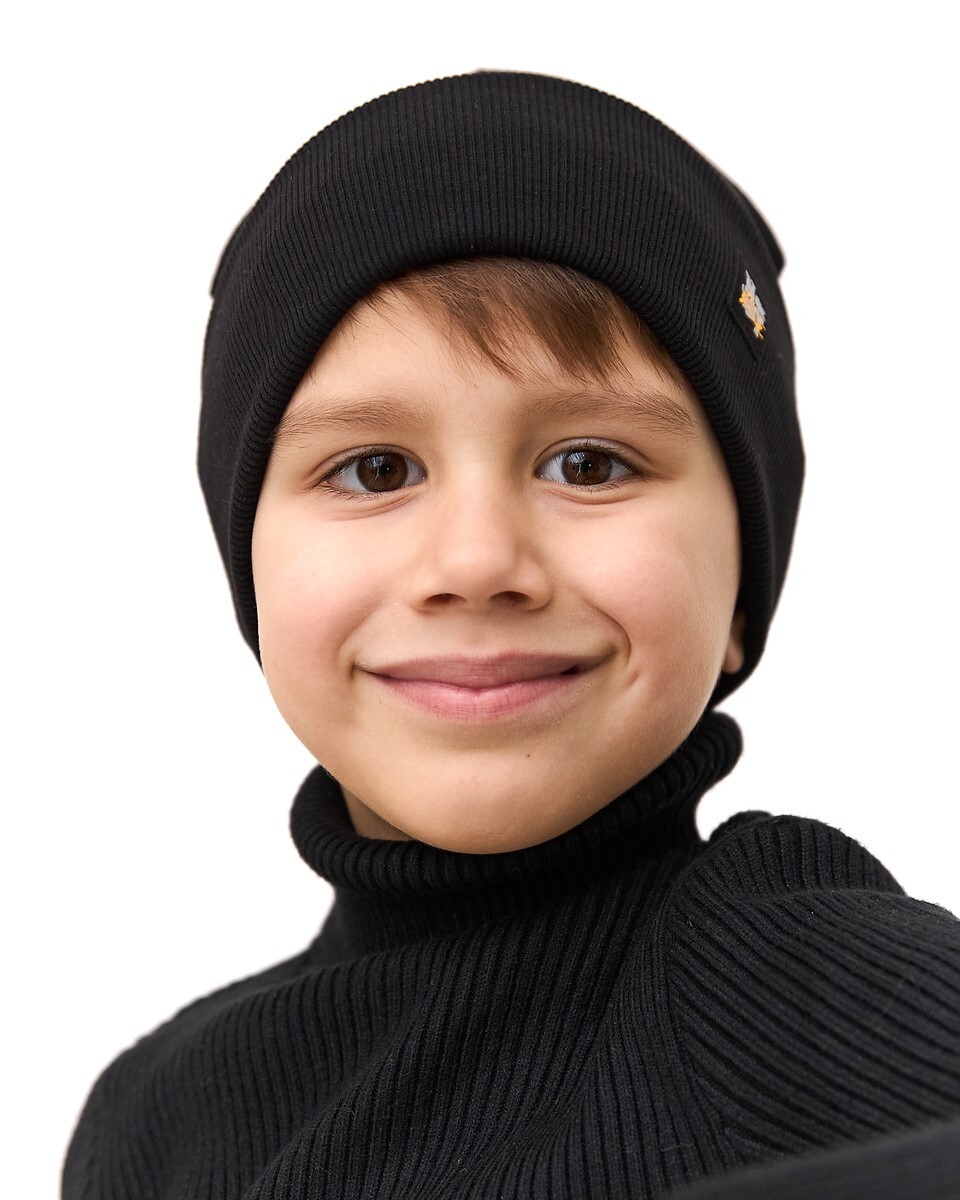 Шапка одношарова для хлопчиків арт. 3692-3