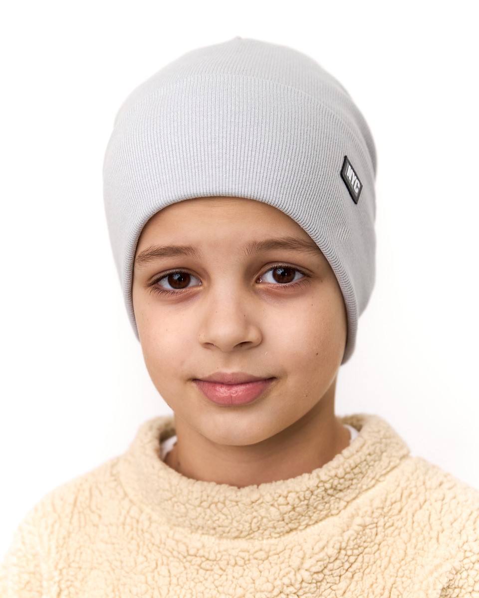 Шапка одношарова для хлопчиків арт. 3696-3