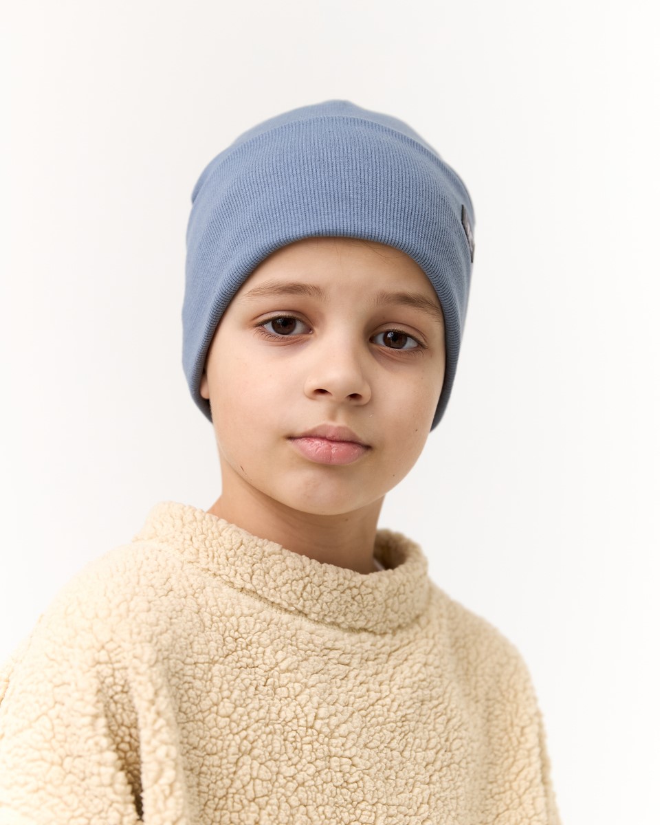 Шапка одношарова для хлопчиків арт. 3698-2