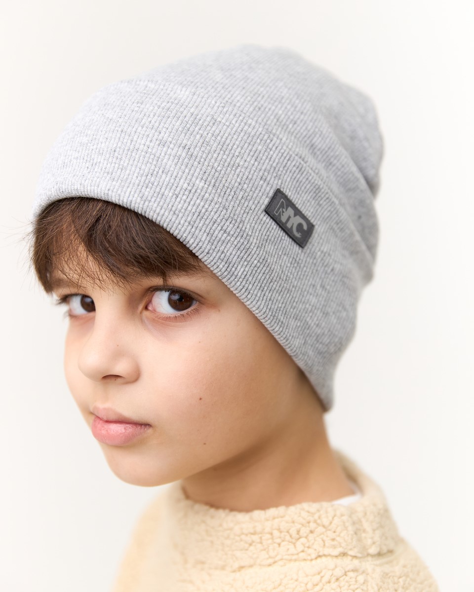 Шапка одношарова для хлопчиків арт. 3698-3