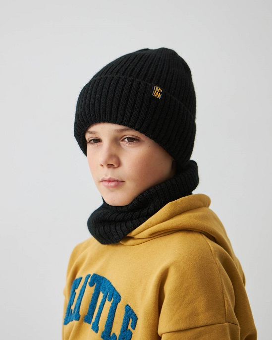 Вязаний зимовий комплект на флісі для хлопчика арт. 3370-1