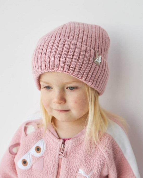 Зимова шапка на флісі для дівчат арт. 3341-4