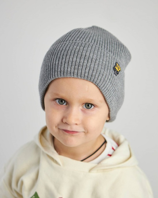 Зимова шапка на флісі для хлопчиків арт. 3348-1